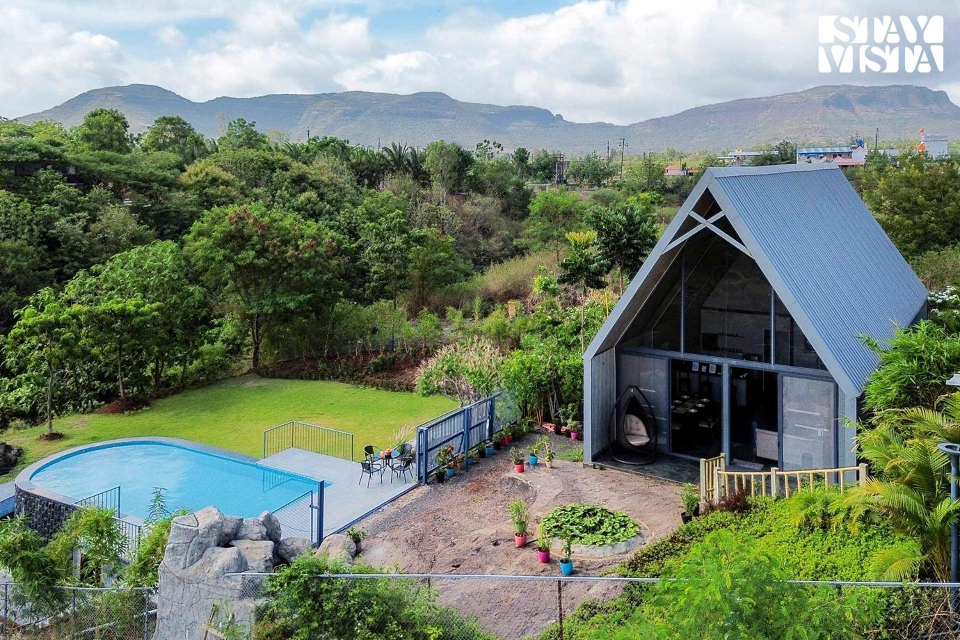 Stayvista'S Celeste Villa - Hill-View Retreat With Infinity Pool 纳西克 外观 照片