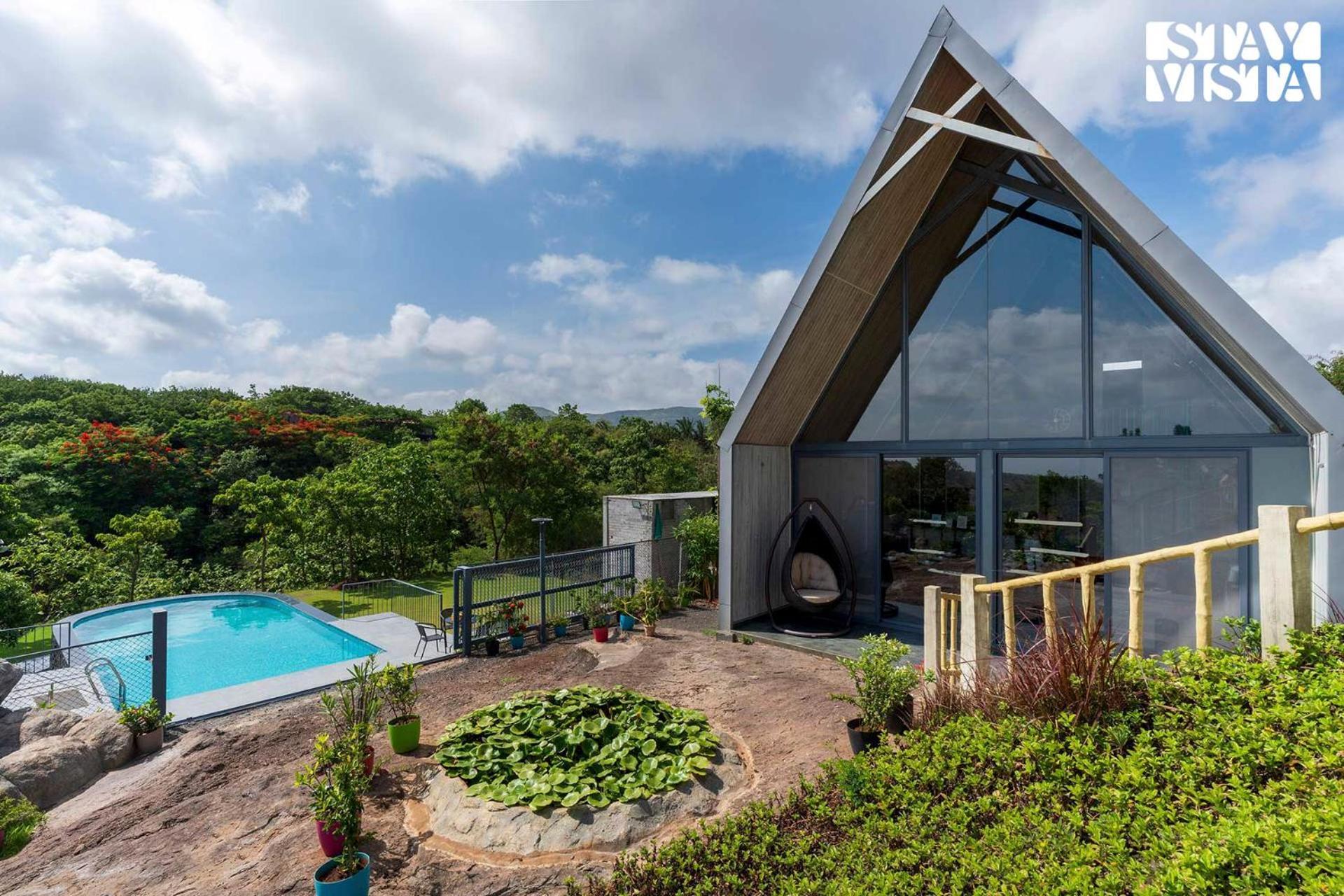 Stayvista'S Celeste Villa - Hill-View Retreat With Infinity Pool 纳西克 外观 照片